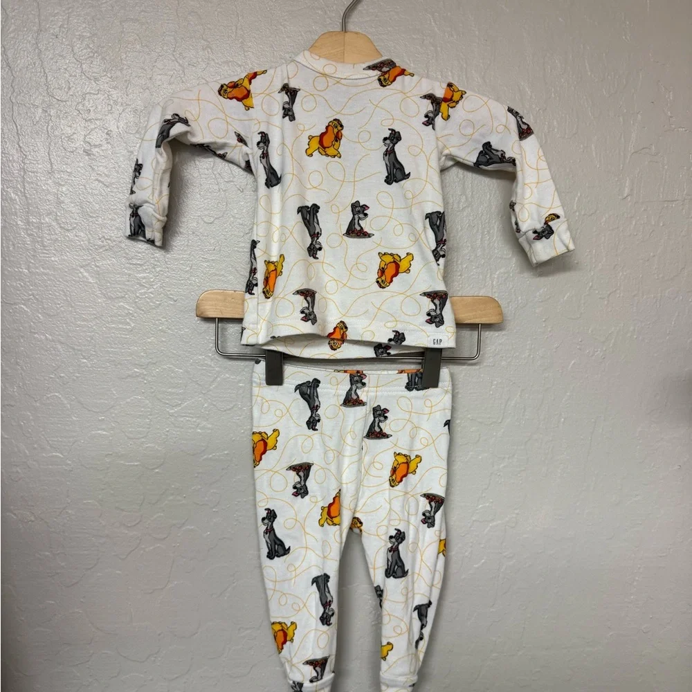 $17 ADD ON Baby Gap x‎ Disney Matching Set Cotton Mini Boden Lady and the Tramp